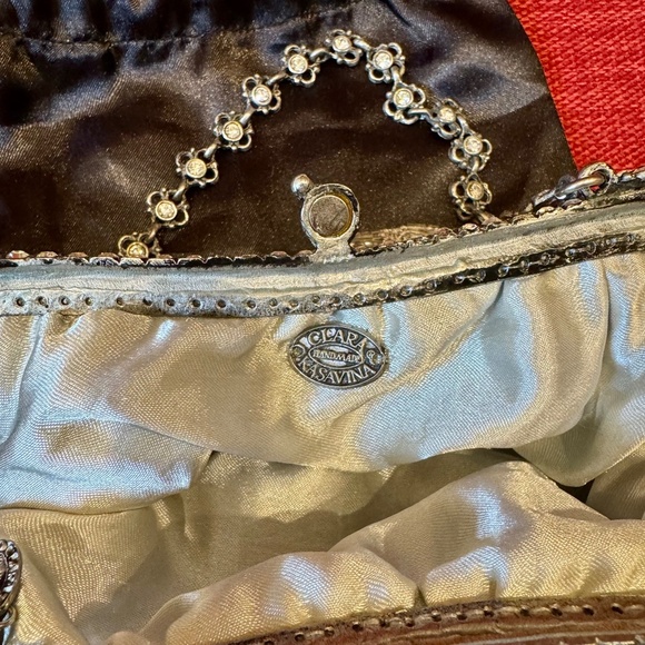 CLARA KASAVINA evening bag - pristine condition! - Picture 3 of 9